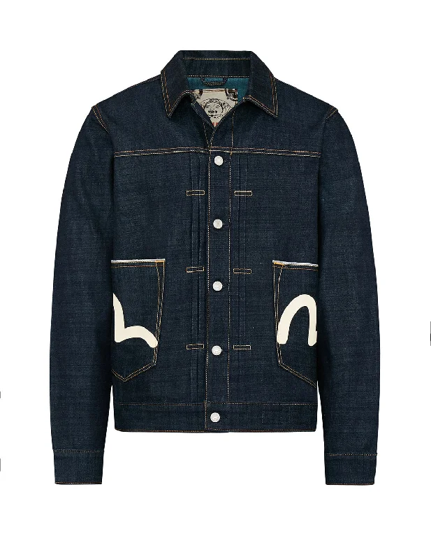 Brushstroke Daicock Deconstructed Denim Jacket Wool Jacket Cashmere Jacket Tweed Jacket