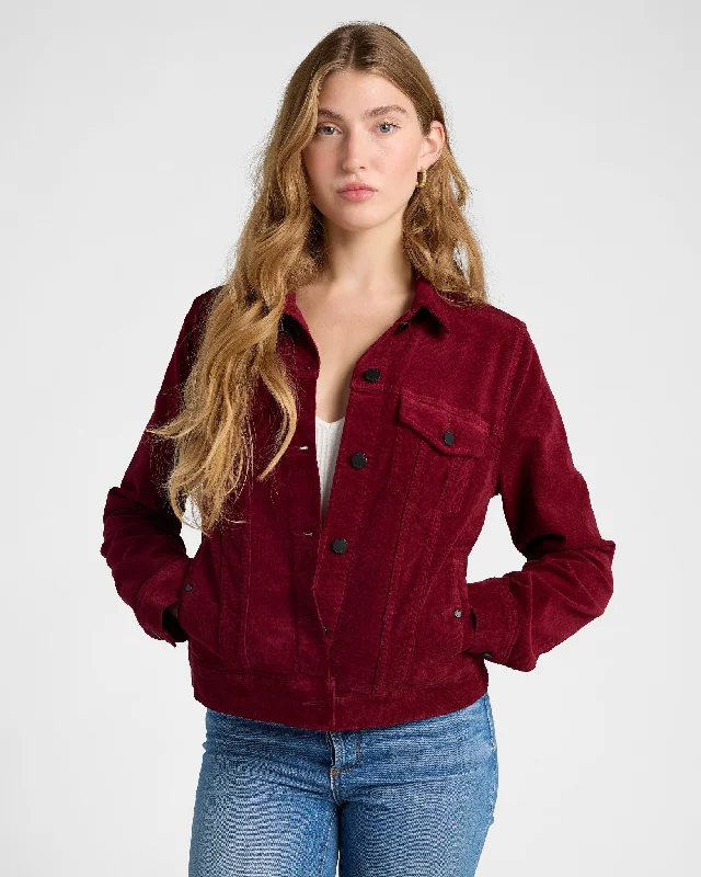 Classic Corduroy Jacket Bomber Jacket Anorak Windbreaker