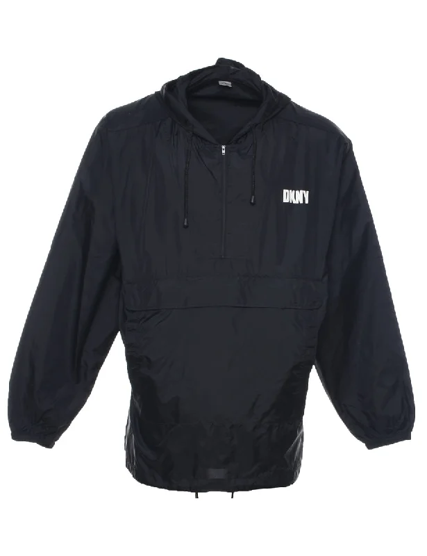 DKNY Jacket - L Rayon Fabric Velvet Fabric Corduroy Fabric