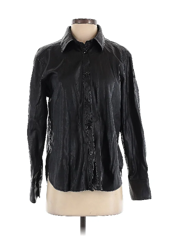 Faux Leather Jacket Wool Jacket Cashmere Jacket Tweed Jacket