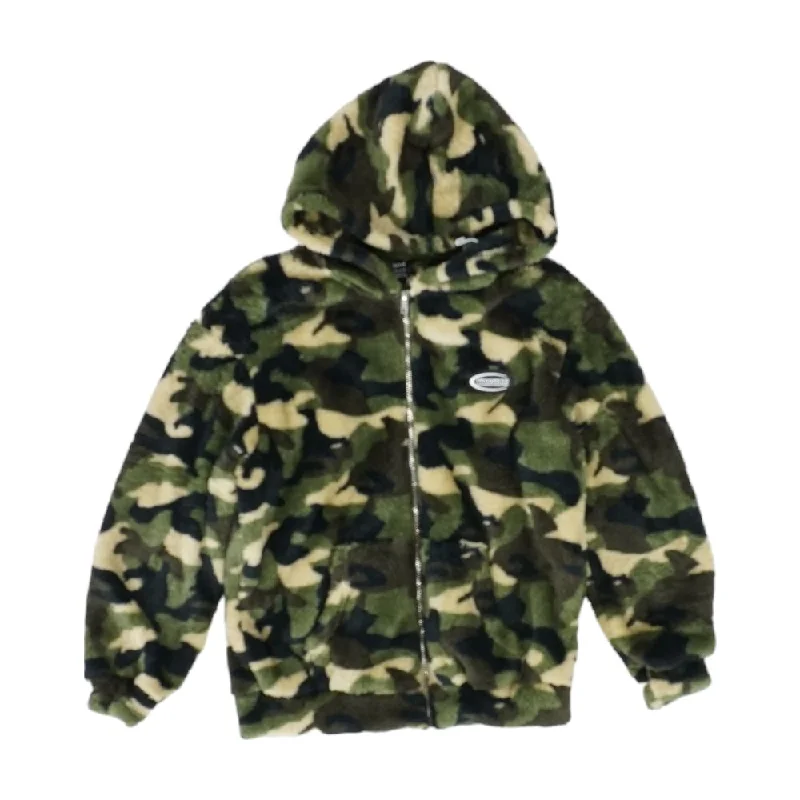 Green Camo Jacket Chenille Jacket Brocade Jacket Lace Jacket