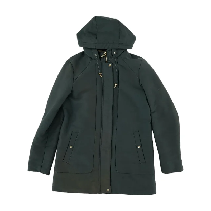 Green Solid Puffer Jacket Lace Jacket Ribbed Jacket Sequined Jacket