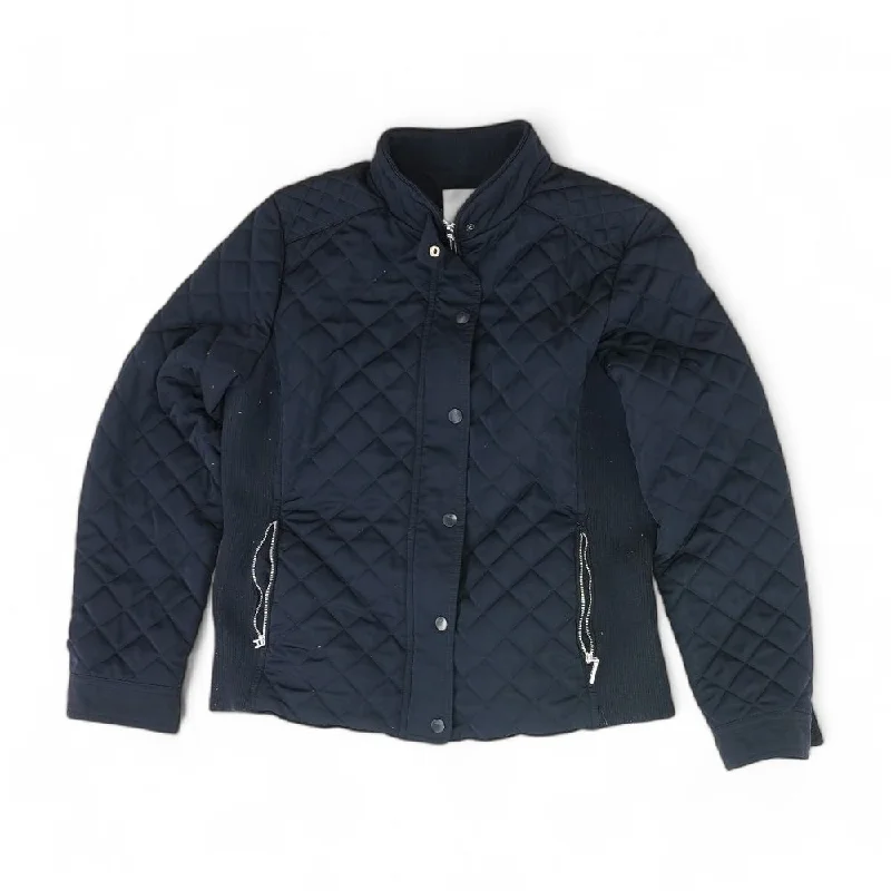 Navy Solid Jacket Wool Jacket Cashmere Jacket Tweed Jacket