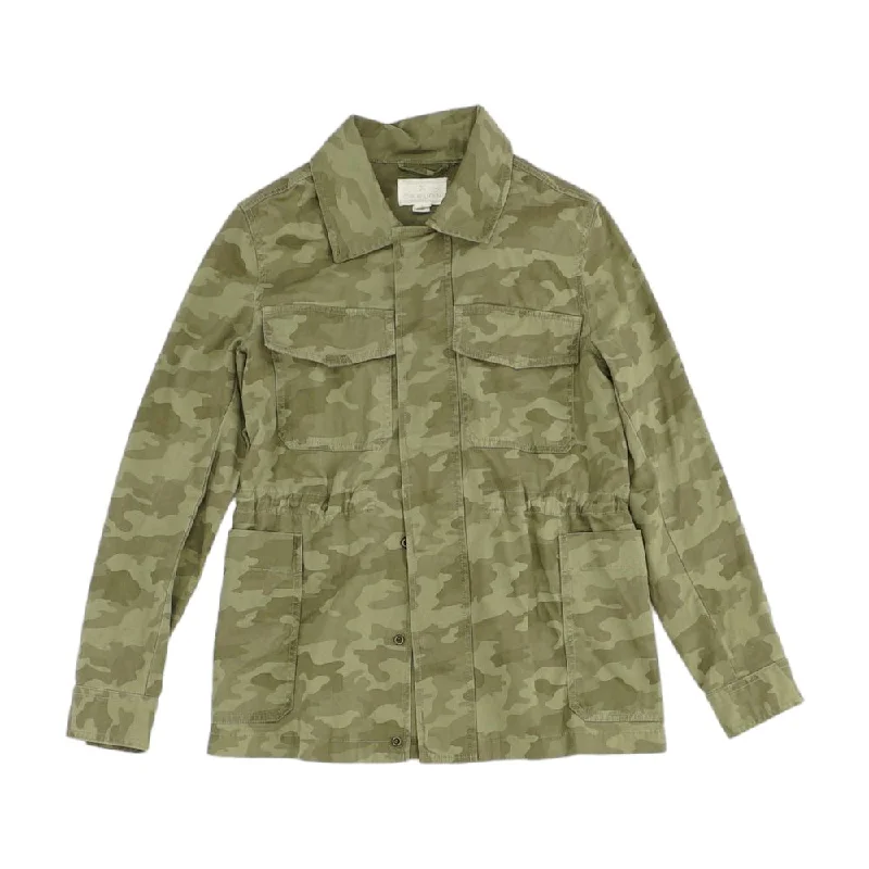 Olive Camo Denim Jacket Lace Jacket Ribbed Jacket Sequined Jacket