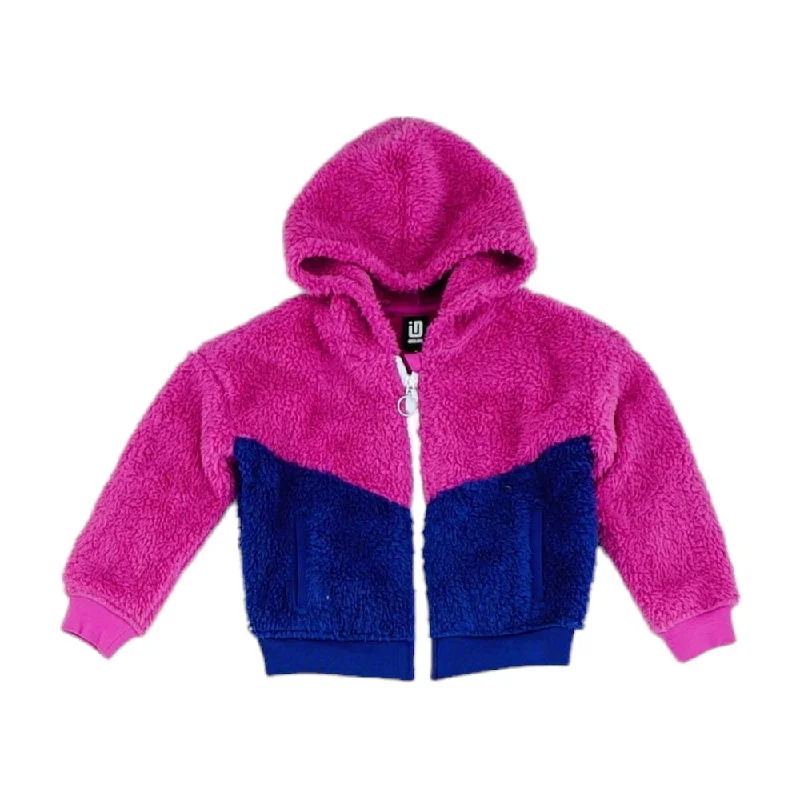 Purple Color Block Lightweight Jacket Satin Jacket Silk Jacket Chiffon Jacket