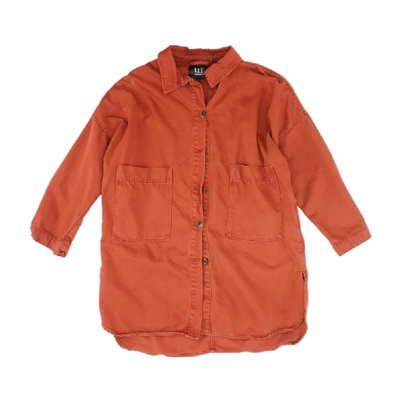 Rust Solid Jacket Appliqued Jacket Beaded Jacket Sequined Jacket