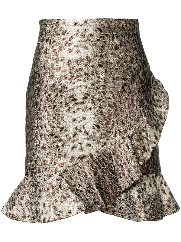 ruffled skirt velvet skirt plush