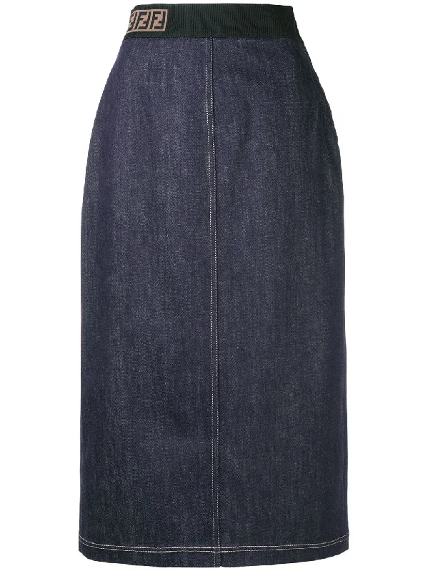 pencil denim skirt wool skirt sturdy