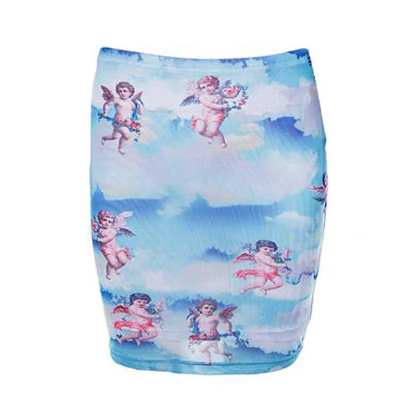 Angel Mini Skirt casual skirt length