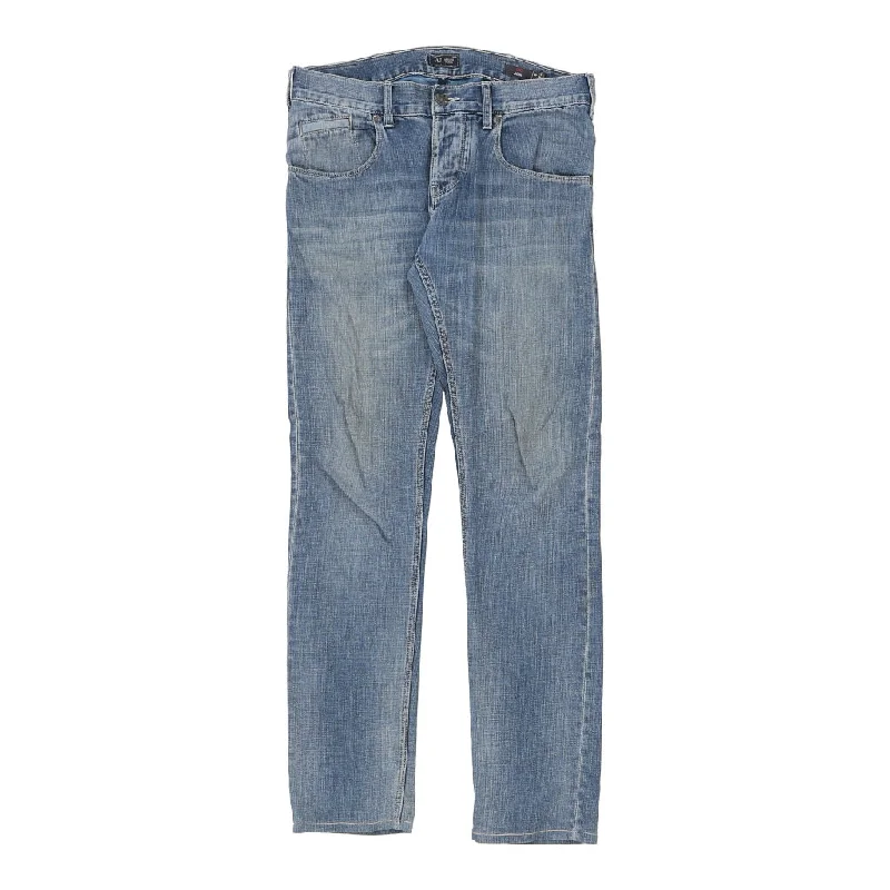 Armani Jeans Jeans - 28W UK 6 Blue Cotton Cozy Tencel Blend Denim Jeans