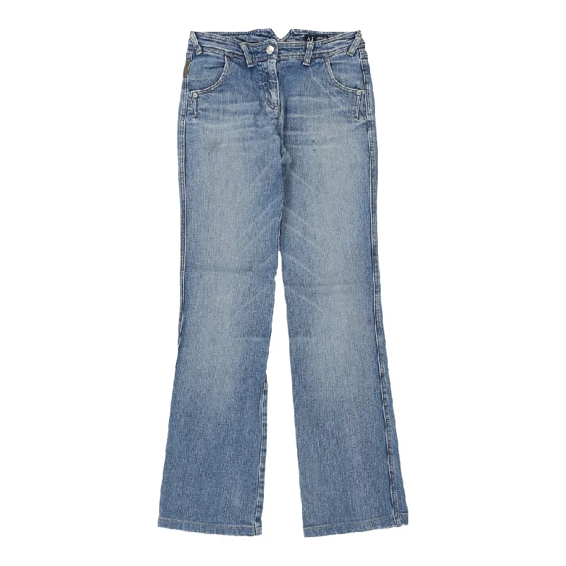 Armani Jeans Jeans - 28W UK 8 Blue Cotton Chic Vintage-Inspired Denim Jeans