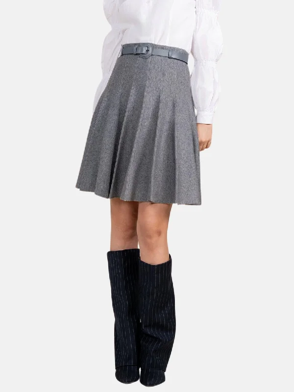 Bailey Skirt in Steel denim skirt casual