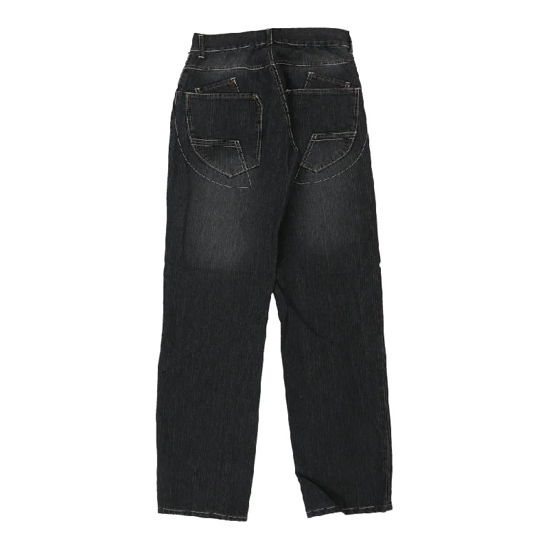 Charms Jeans - 28W UK 8 Black Cotton Casual High-Waisted Bootcut Jeans