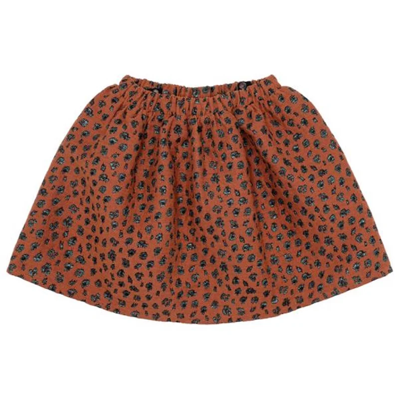 Christina Rohde 202 Skirt Rusty leather skirt refined