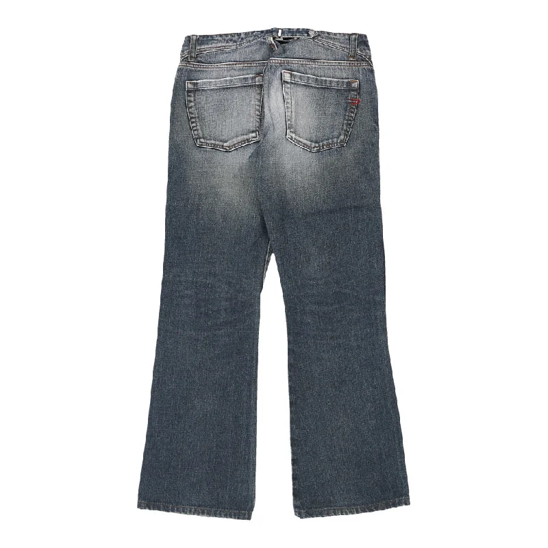 Diesel Jeans - 32W UK 12 Blue Cotton Classic Blue Denim Jeans