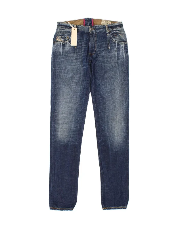 DIESEL Womens LOOI Slim Jeans W28 L34  Blue Cotton Chic Vintage-Inspired Denim Jeans