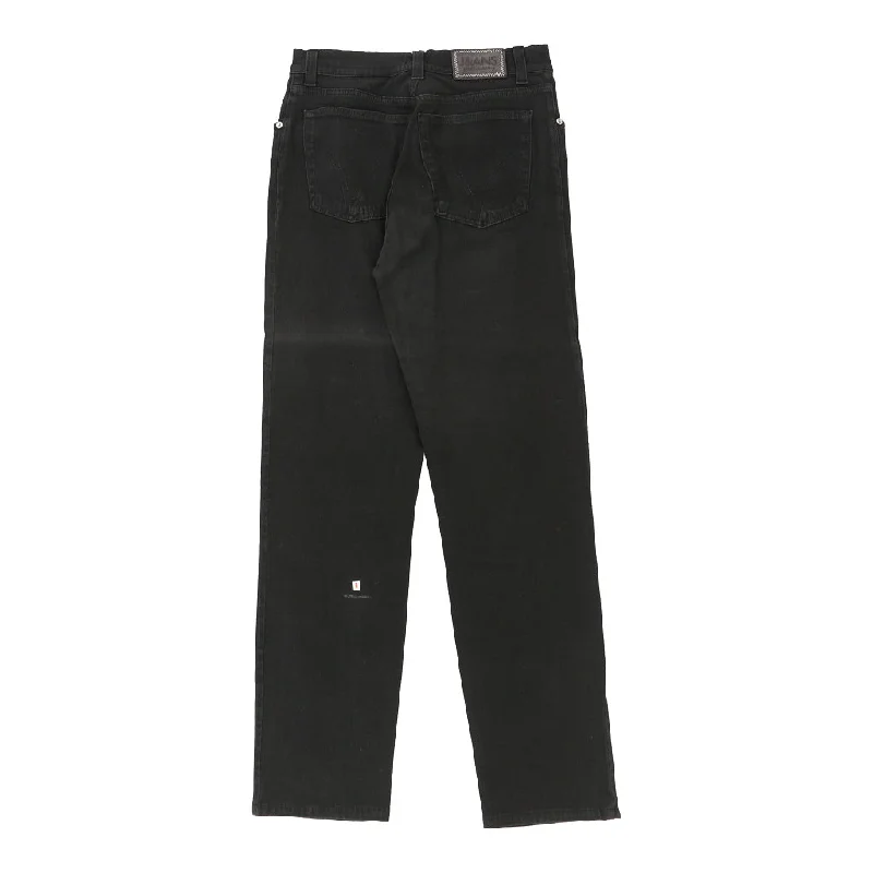 Dolce & Gabbana Jeans - 30W UK 12 Black Cotton Elegant High-Waisted Flared Jeans