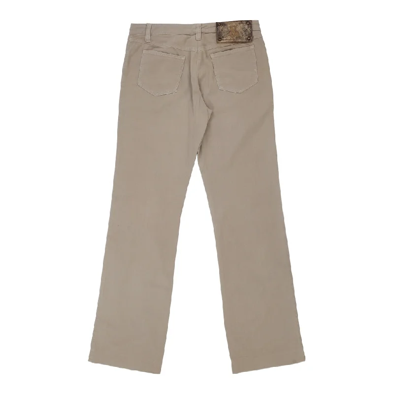 Dolce & Gabbana Jeans - 30W UK 8 Beige Cotton Stylish Paperbag Waist Denim