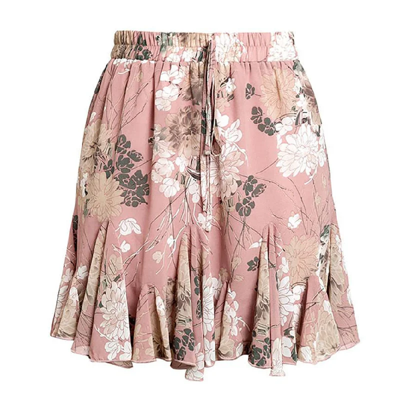 Flora Mini Skirt corduroy skirt durable