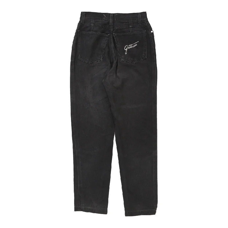 Gattinoni Jeans - 26W UK 8 Black Cotton Trendy Colored Denim Jeans