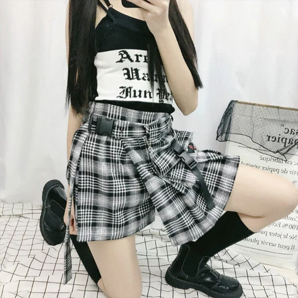 Japanese retro irregular pleated skirt yv42185 wool skirt thick