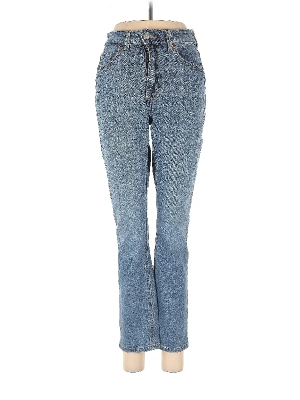 Jeans Comfortable Drawstring Waist Jeans