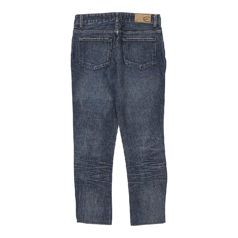Just Cavalli Jeans - 28W UK 6 Blue Cotton Cozy Relaxed Fit Jeans
