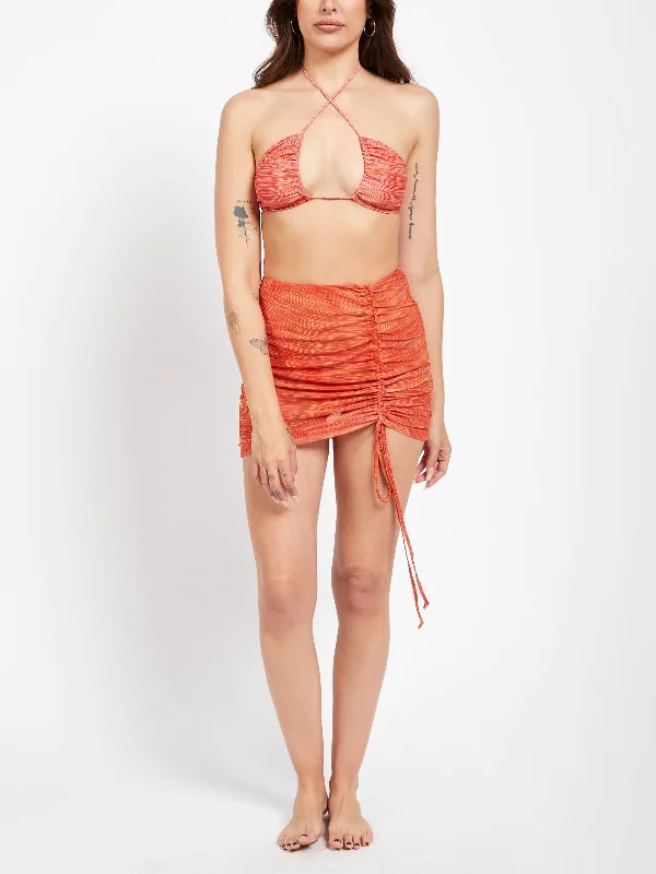 Kiko Sarong linen skirt airy