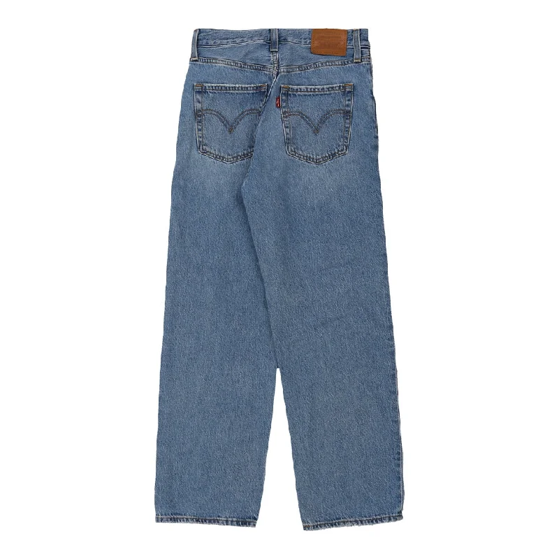 Levis Jeans - 26W UK 6 Light Wash Cotton Cozy Stretch High-Waist Jeans