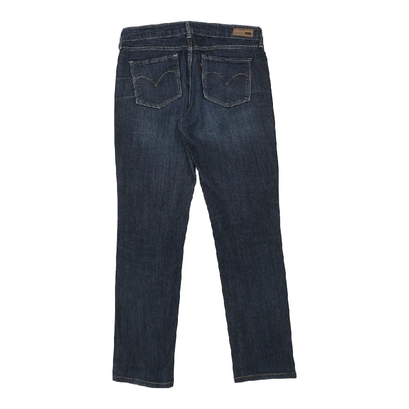 Levis Jeans - 32W UK 10 Dark Wash Cotton Cozy Stretch High-Waist Jeans