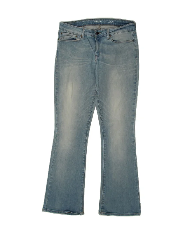 LEVI'S Womens Demi Curve Modern Rise Skinny Bootcut Jeans W30 L32 Blue Casual High-Waisted Bootcut Jeans
