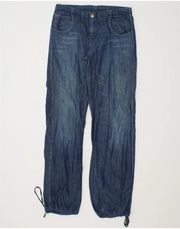 LEVI'S Womens Straight Jeans W28 L34  Blue Cotton Chic Vintage-Inspired Denim Jeans
