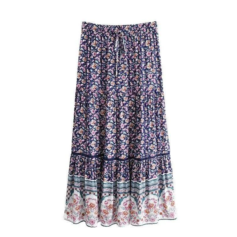 Lorelei Maxi Skirt wool skirt thick