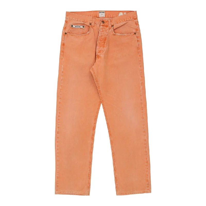 Moschino Jeans - 31W UK 12 Orange Cotton Comfortable Stretch Fit Jeans