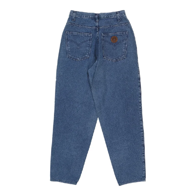 Moschino Jeans Jeans - 26W UK 6 Blue Cotton Comfortable Dark Wash Jeans