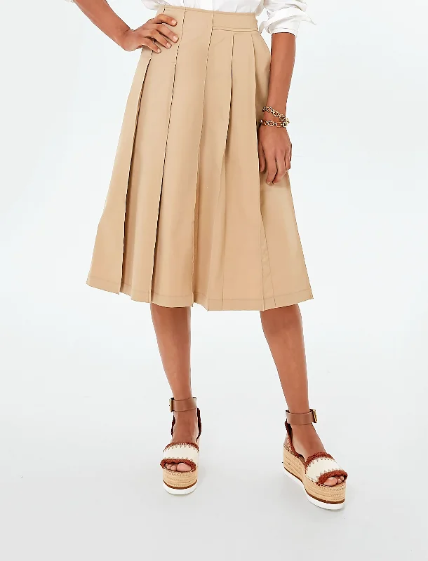 Natural Calta Skirt velvet skirt luxury