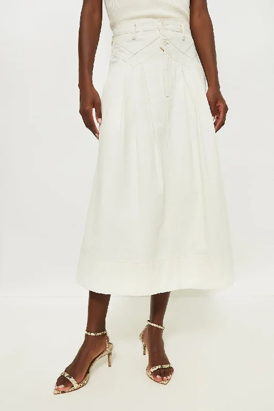 Natural Hemp The Field Skirt velvet skirt luxury