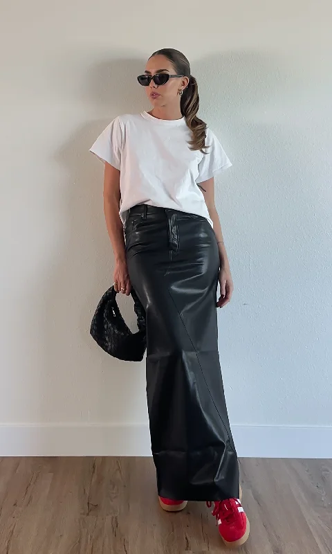 Next In Charge Maxi Skirt - FINAL SALE mini skirt trendy