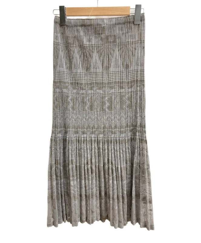 [Pre-owned] PLEATS PLEASE pleated skirt PP61-JG674 a-line skirt cut