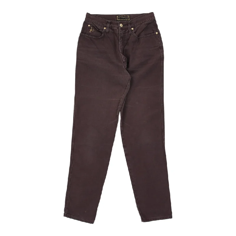 Roccobarocco Jeans - 29W UK 12 Brown Cotton Stylish Bootcut Denim Jeans