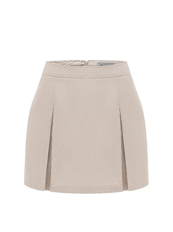 SeaSycle Skirt - Sand athletic skirt fit