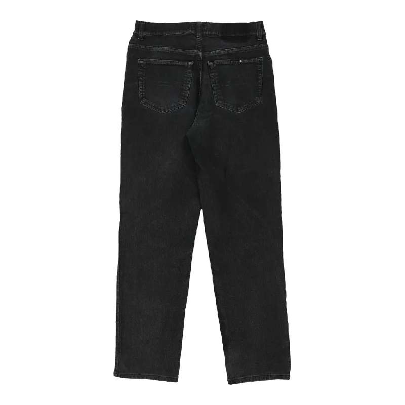 Trussardi Jeans - 30W UK 10 Black Cotton Stylish Slim Fit Denim