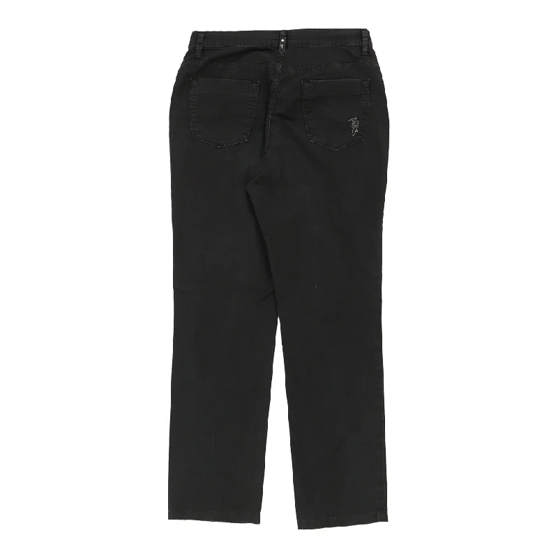 Trussardi Jeans - 30W UK 10 Black Cotton Cozy Tencel Blend Denim Jeans