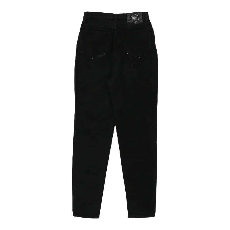 Versace Jeans Couture Jeans - 27W UK 8 Black Cotton Comfortable Full-Length Denim Jeans