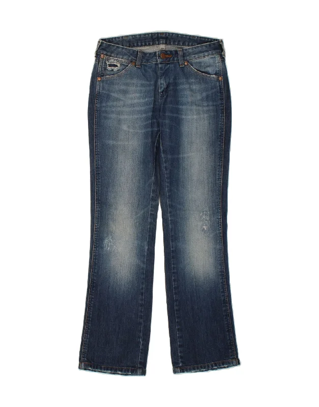WRANGLER Womens Jade Bootcut Jeans W28 L31 Blue Cotton Comfortable Jogger Style Jeans WRANGLER Womens Jade Bootcut Jeans W28 L31 Blue Cotton Comfortable Jogger Style Jeans