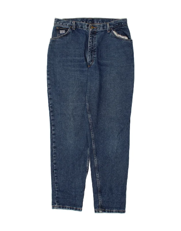 WRANGLER Womens Tapered Jeans W30 L32  Blue Comfortable Ankle Jeans
