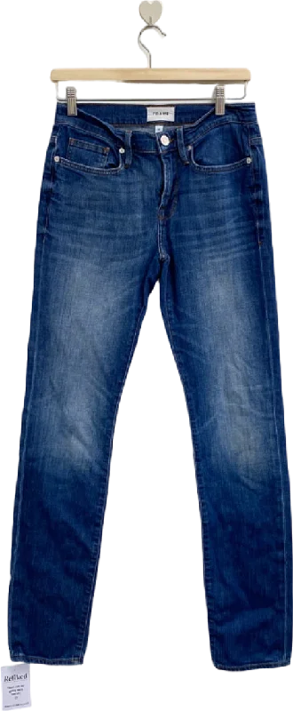 Frame Blue L'homme Skinny Jeans UK 10 Comfortable Stretch Denim Jeans