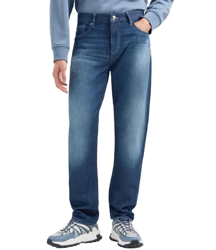 Jeans J13 AX denim medio L32 Comfortable Full-Length Denim Jeans